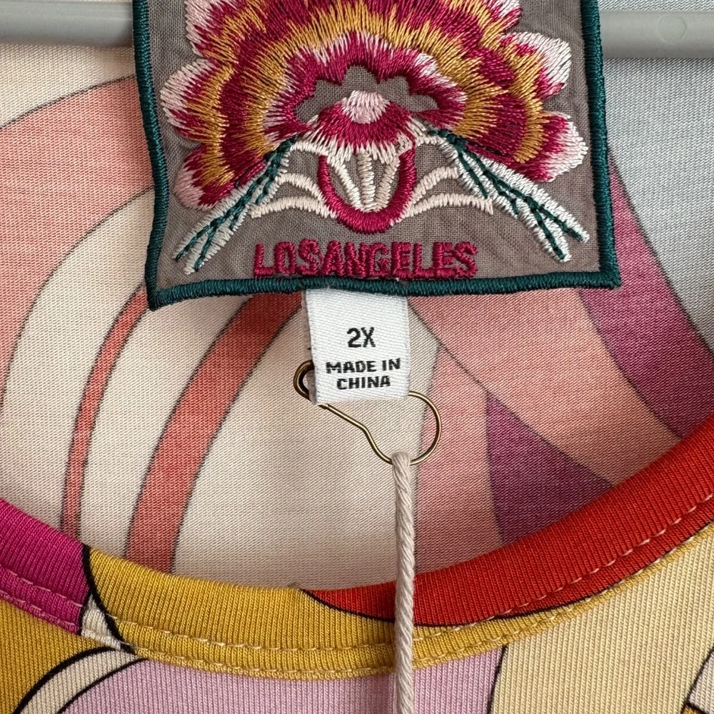 Johnny Was RACHEL MAY EASY FIT TANK DRESS, 2X - Picture 3 of 9